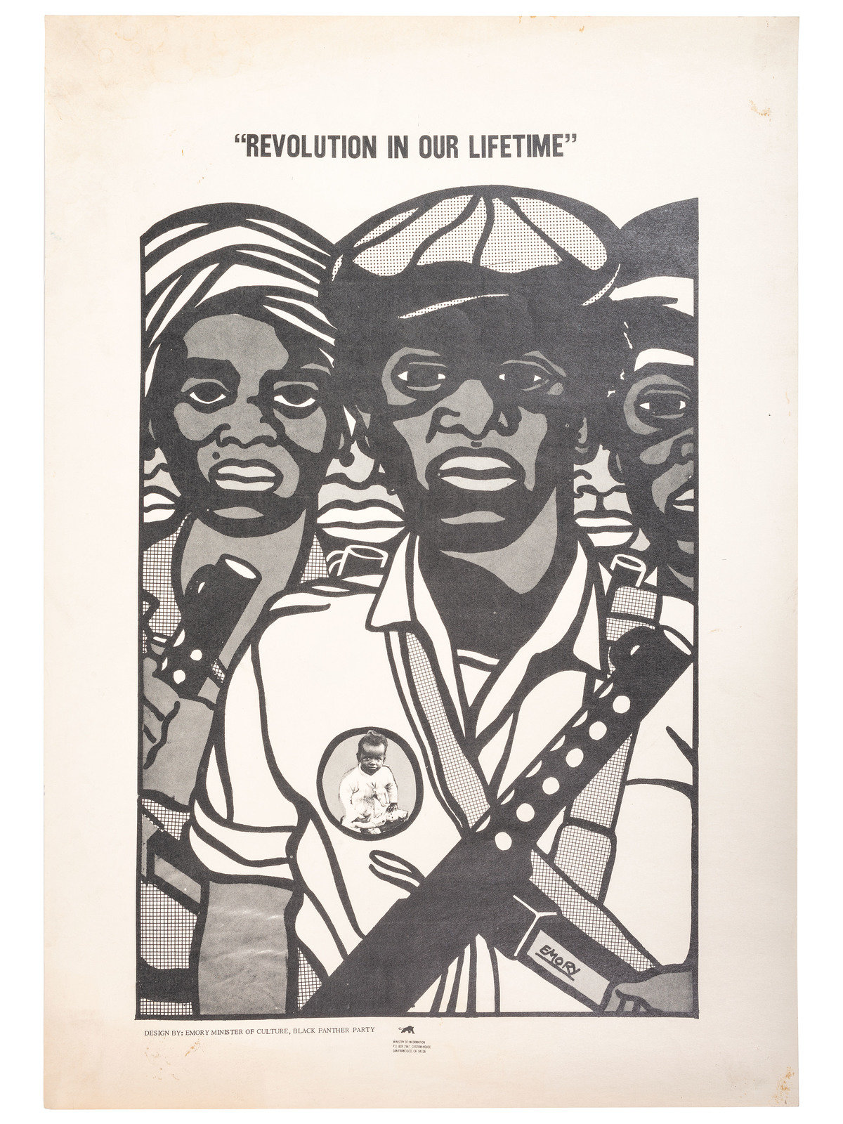 black panther party drawing