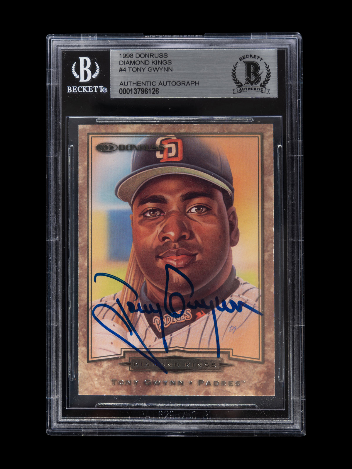 Lot Detail - 1998 Tony Gwynn Game Used and Signed San Diego Padres