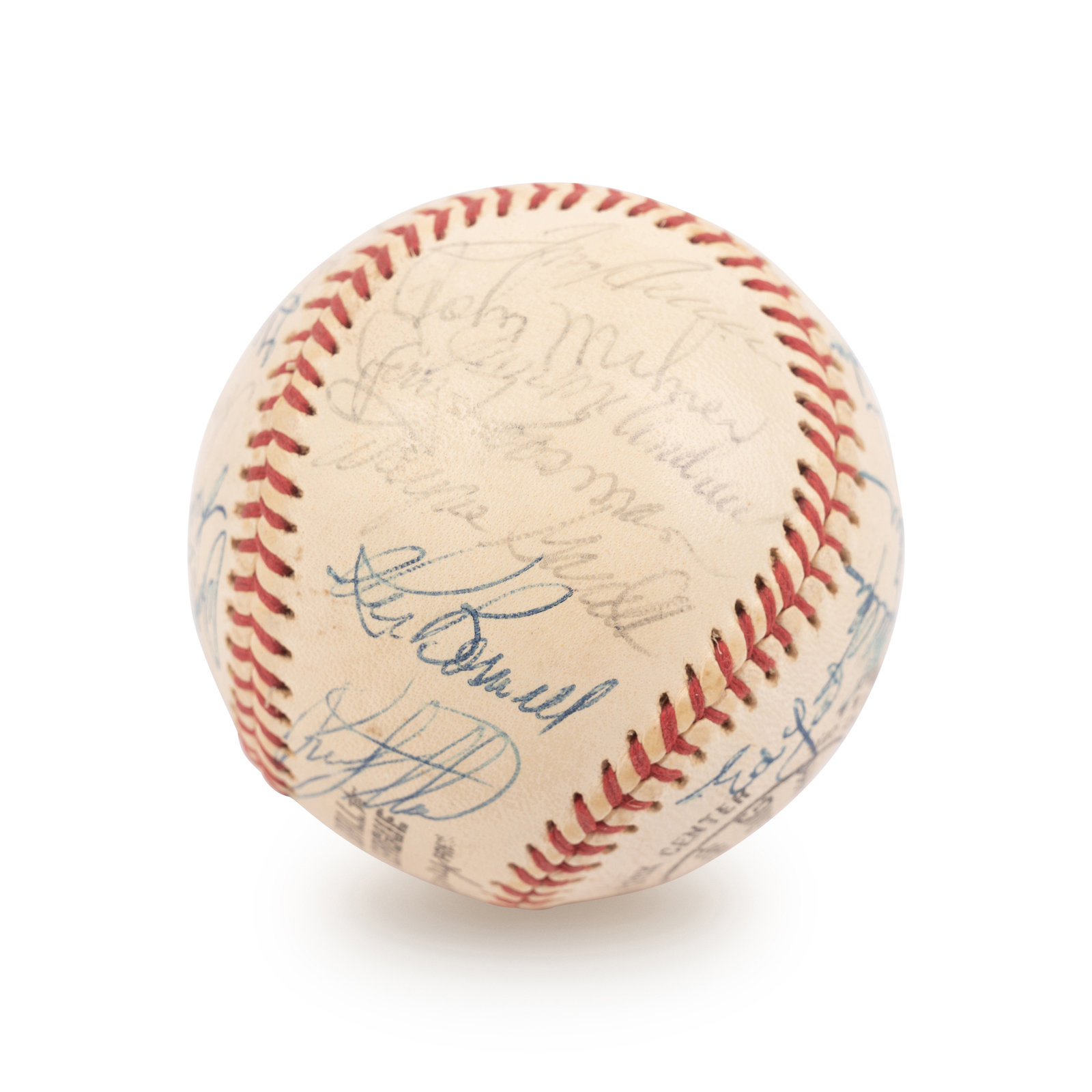 Willie Mays Tom Seaver 1975 New York Mets Team Signed National League  Baseball