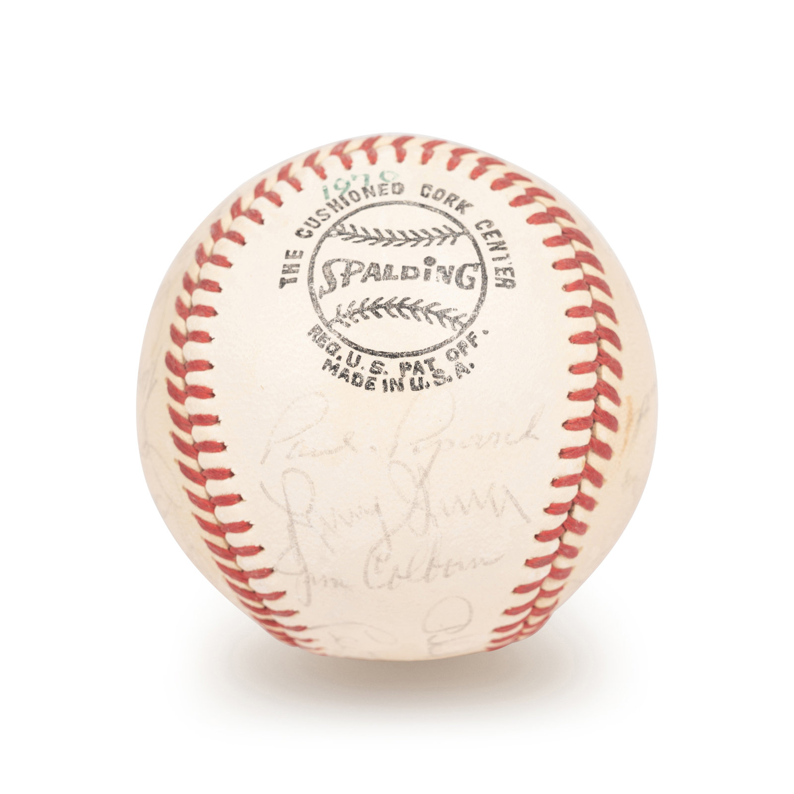 Sold at Auction: Autographed Fergie Jenkins Official League Baseball.