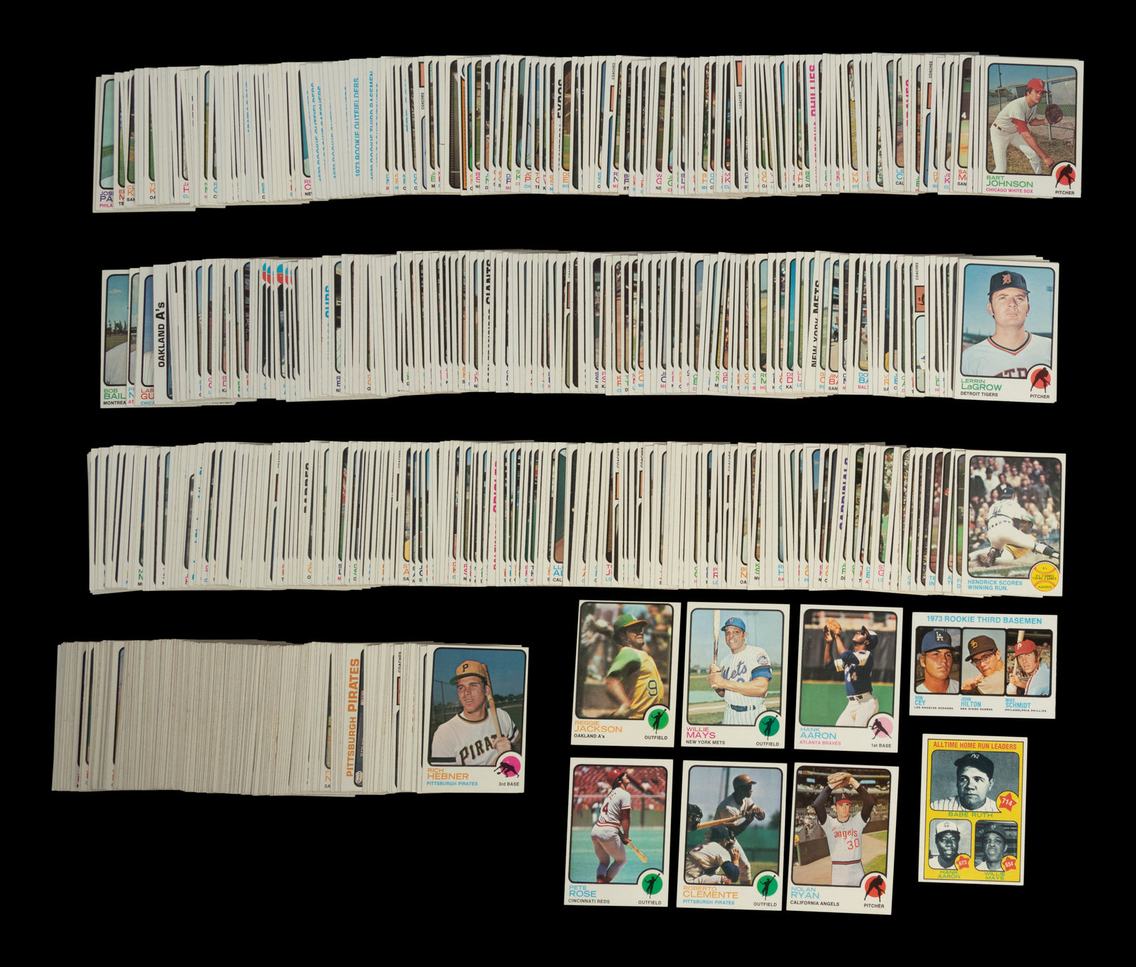 Sold at Auction: 1973 Topps Baseball Card Complete Set of 660