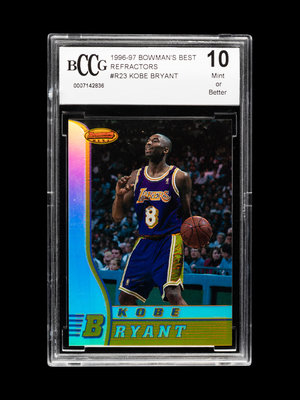Lot Detail - 1996-97 Score Board Autographed Collection #13 Kobe Bryant  Rookie Card – BGS GEM MINT 9.5