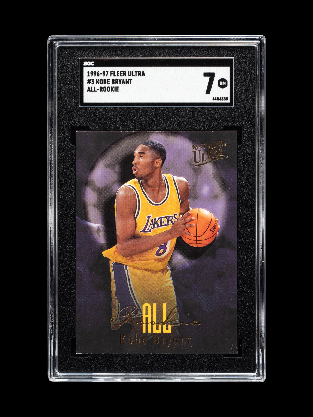 A Group of 1996-97 Fleer Ultra Kobe Bryant Rookie Basketball Cards,