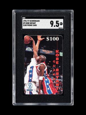 Kobe Bryant 1996-97 Score Board Autographed Collection Autographs