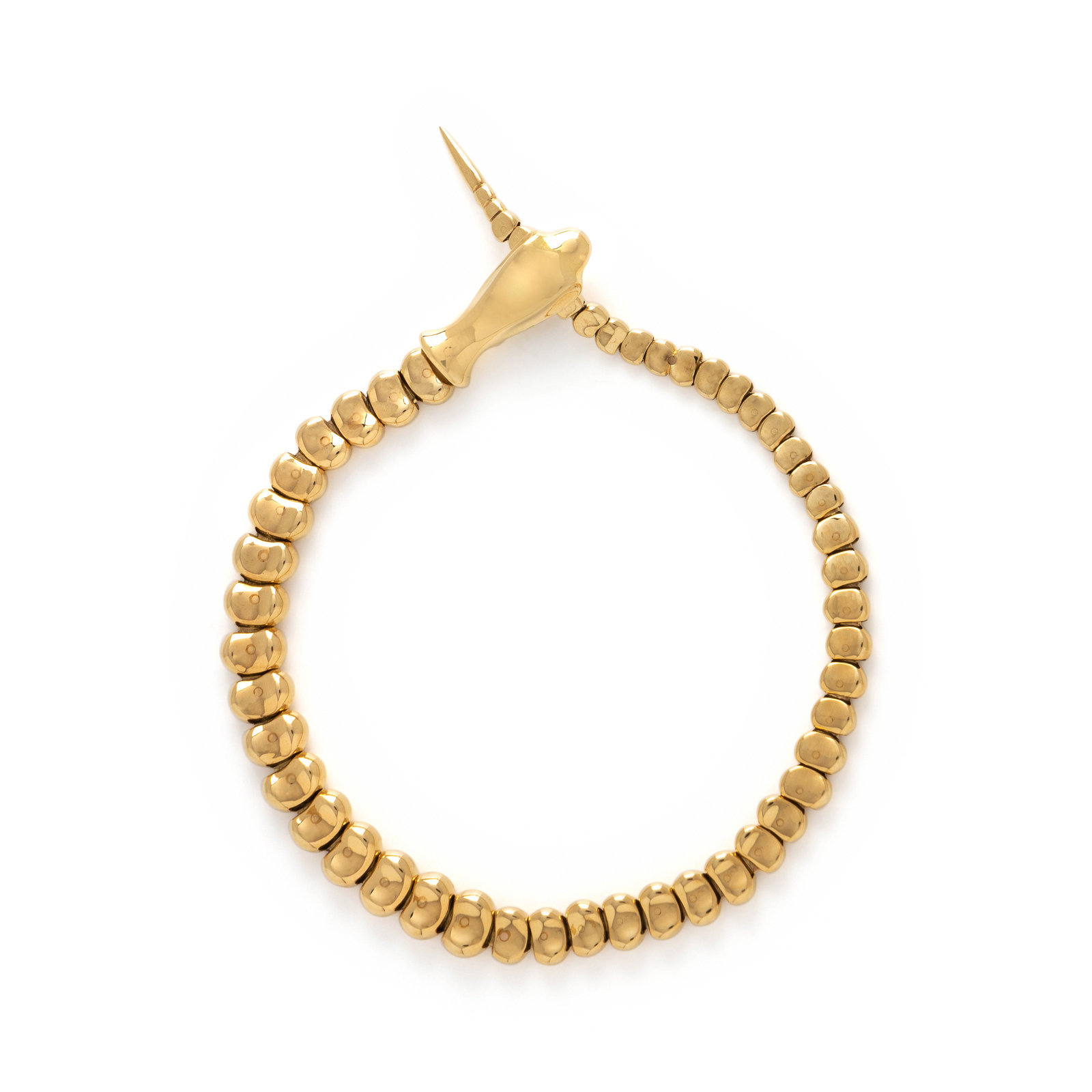 TIFFANY & CO., ELSA PERETTI, YELLOW GOLD SNAKE BRACELET