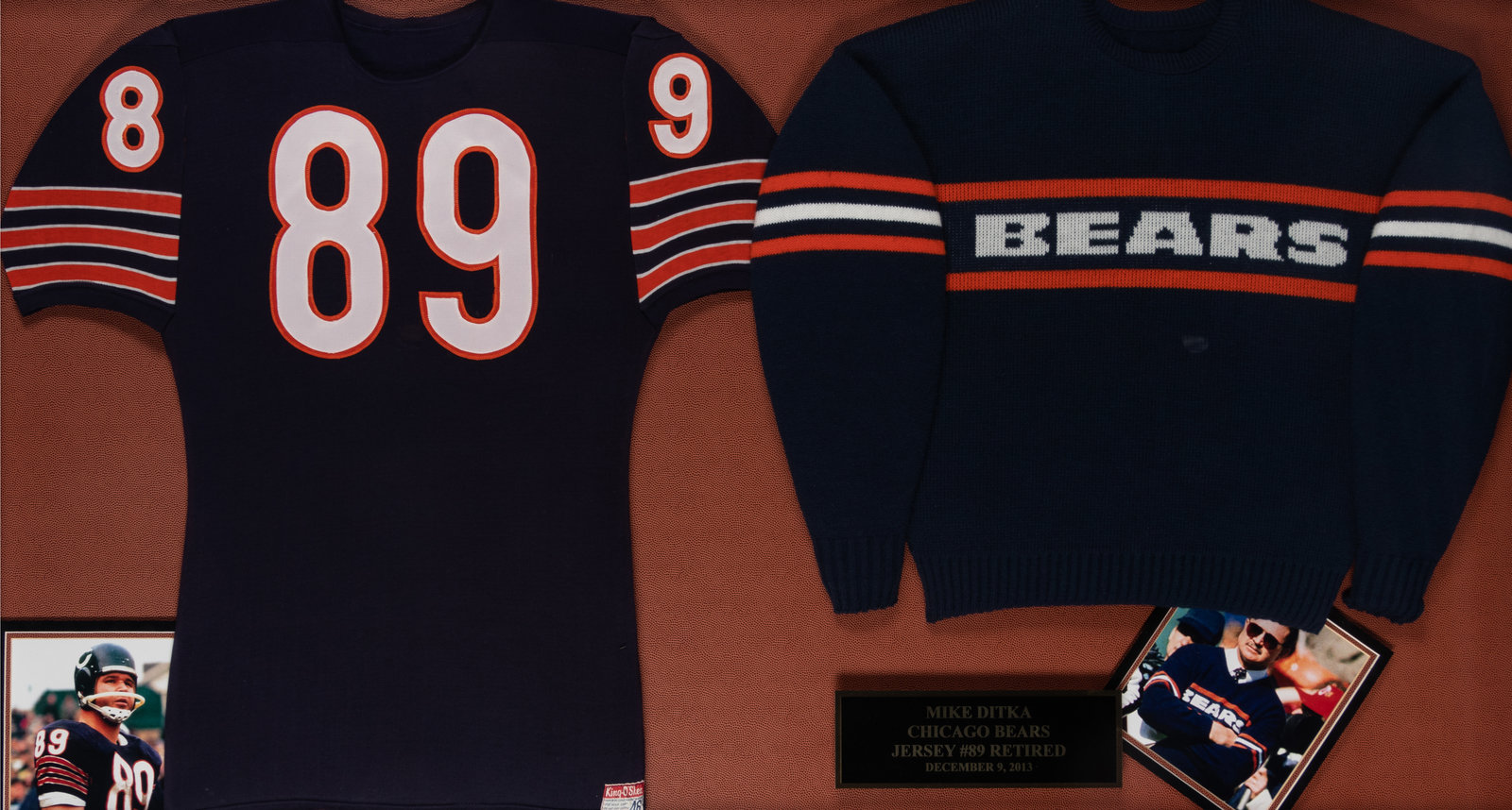 chicago bears retired jerseys
