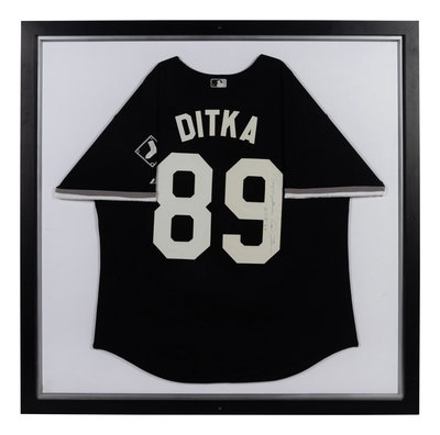 Mike Ditka Jersey  Fastframe Houston Picture Framing