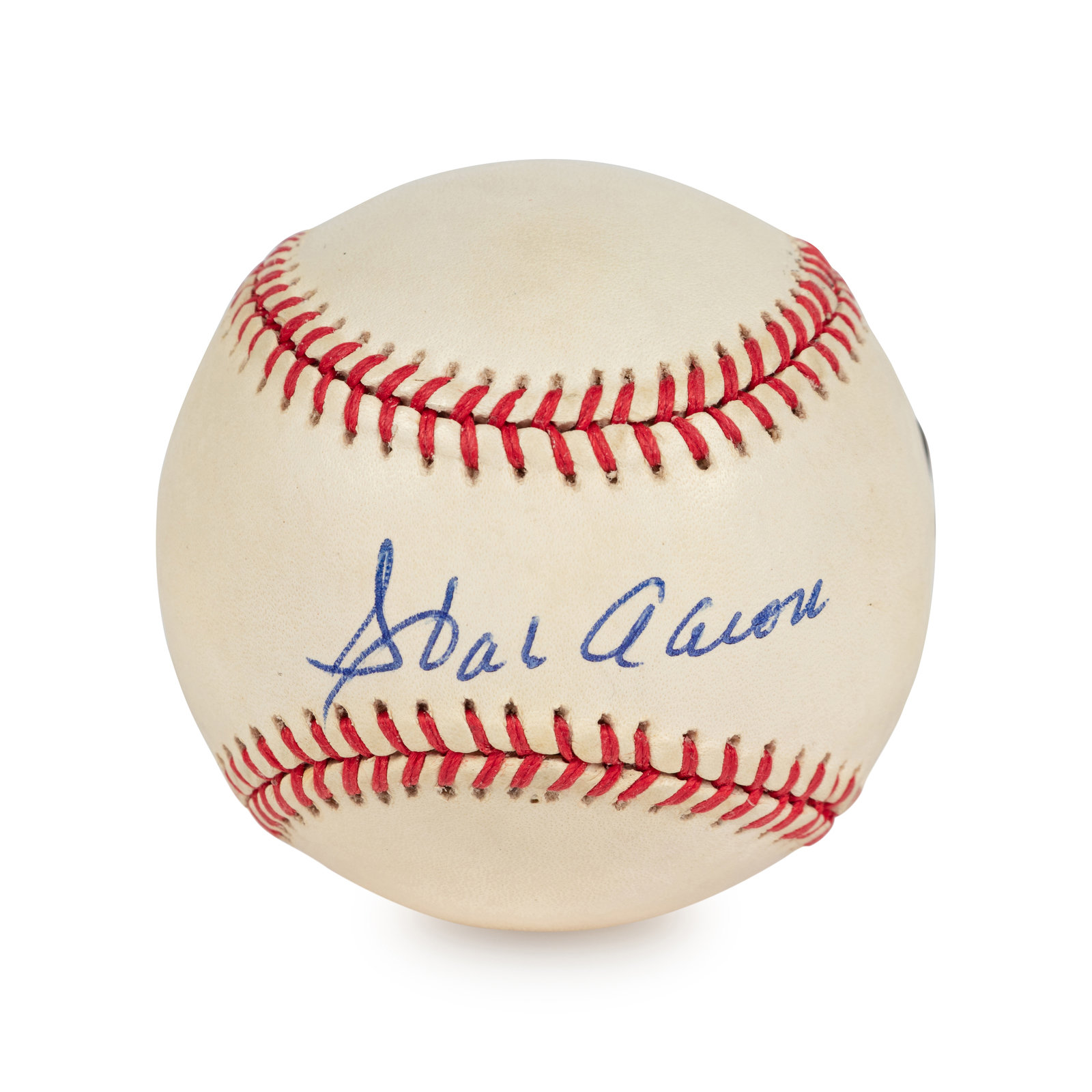 Sold at Auction: Hank Aaron autographed and inscribed Milwaukee