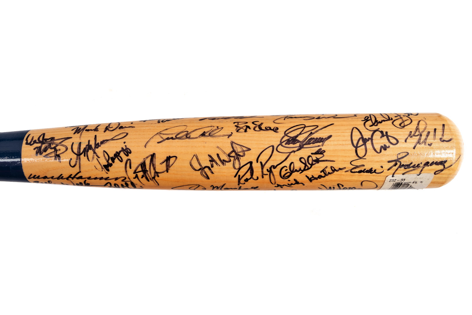 Ken Griffey Jr. Signed Bat. Baseball Collectibles Bats