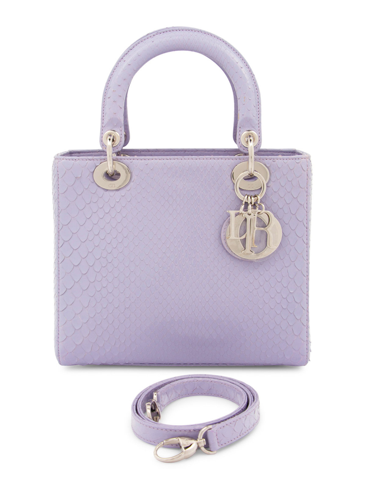 Christian Dior Purple Python Small Lady Dior Bag 2012