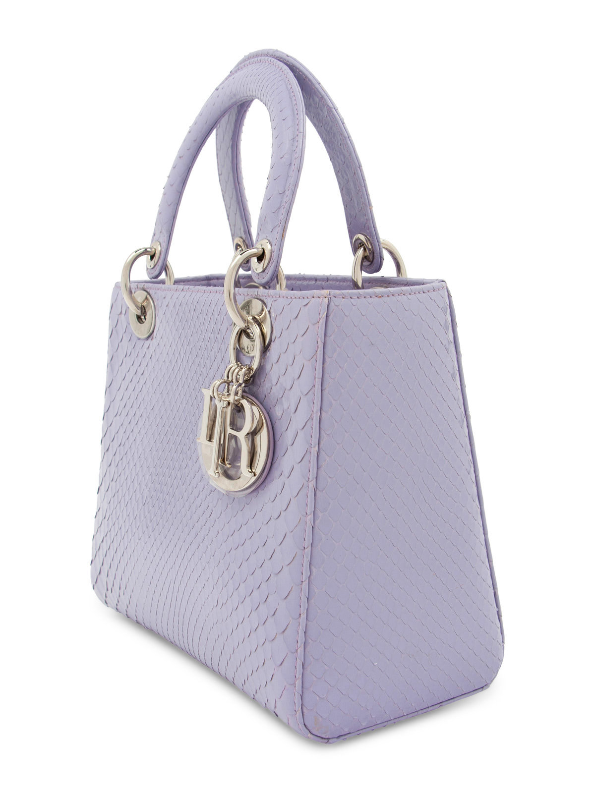Christian Dior Purple Cannage Large Miss Dior Flap wNude Interior Leather  ref327689  Joli Closet