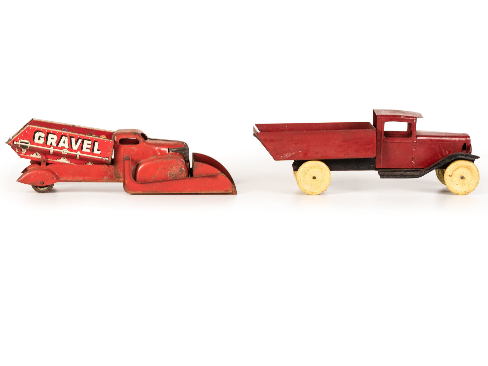 Pressed steel hot sale toy trucks