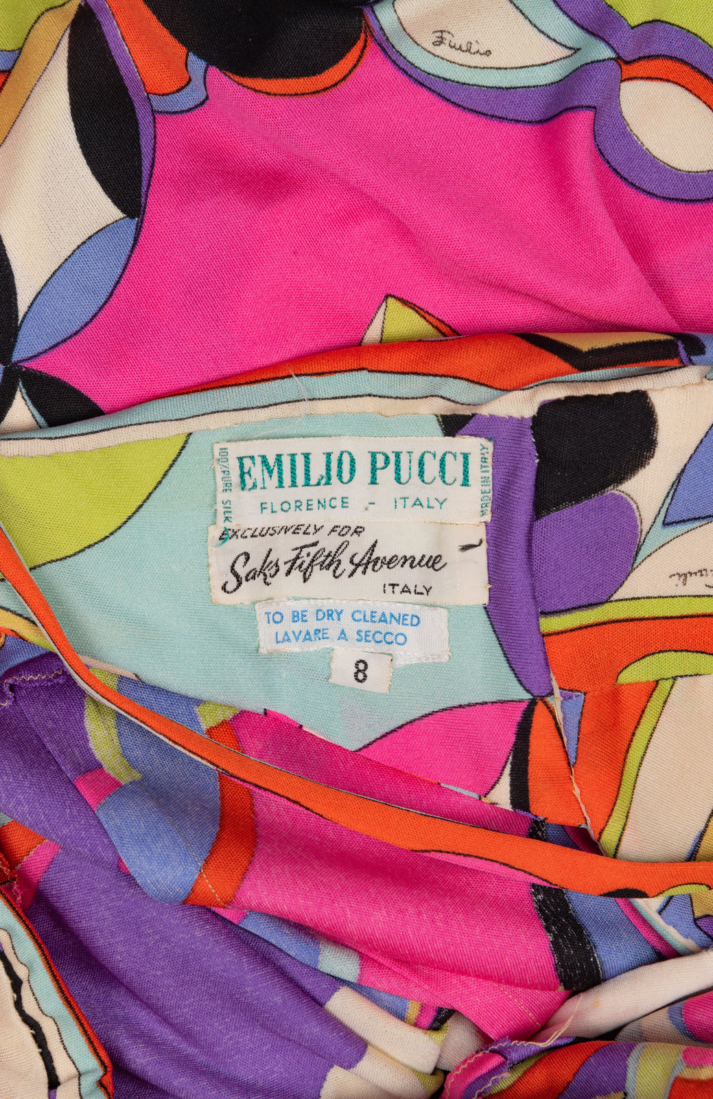 Sold at Auction: Emilio Pucci, Emilio Pucci Italian Designer