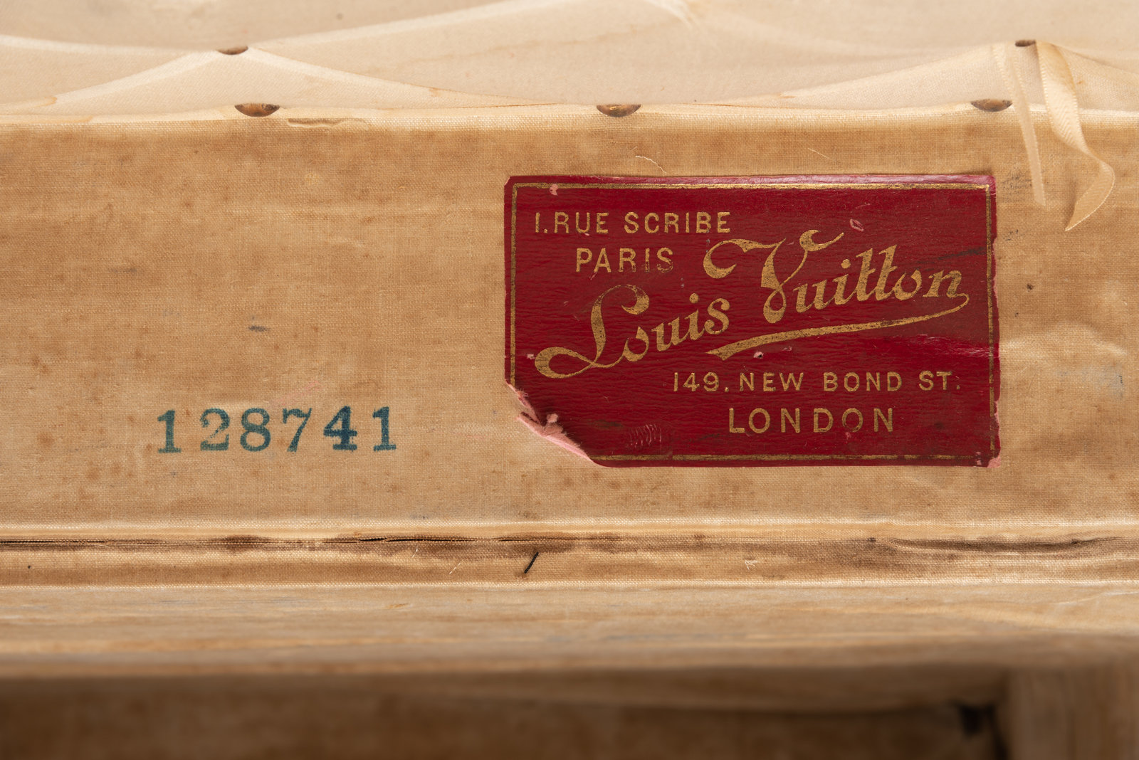 Bertha Palmer's Louis Vuitton Trunk, Late 19th Century