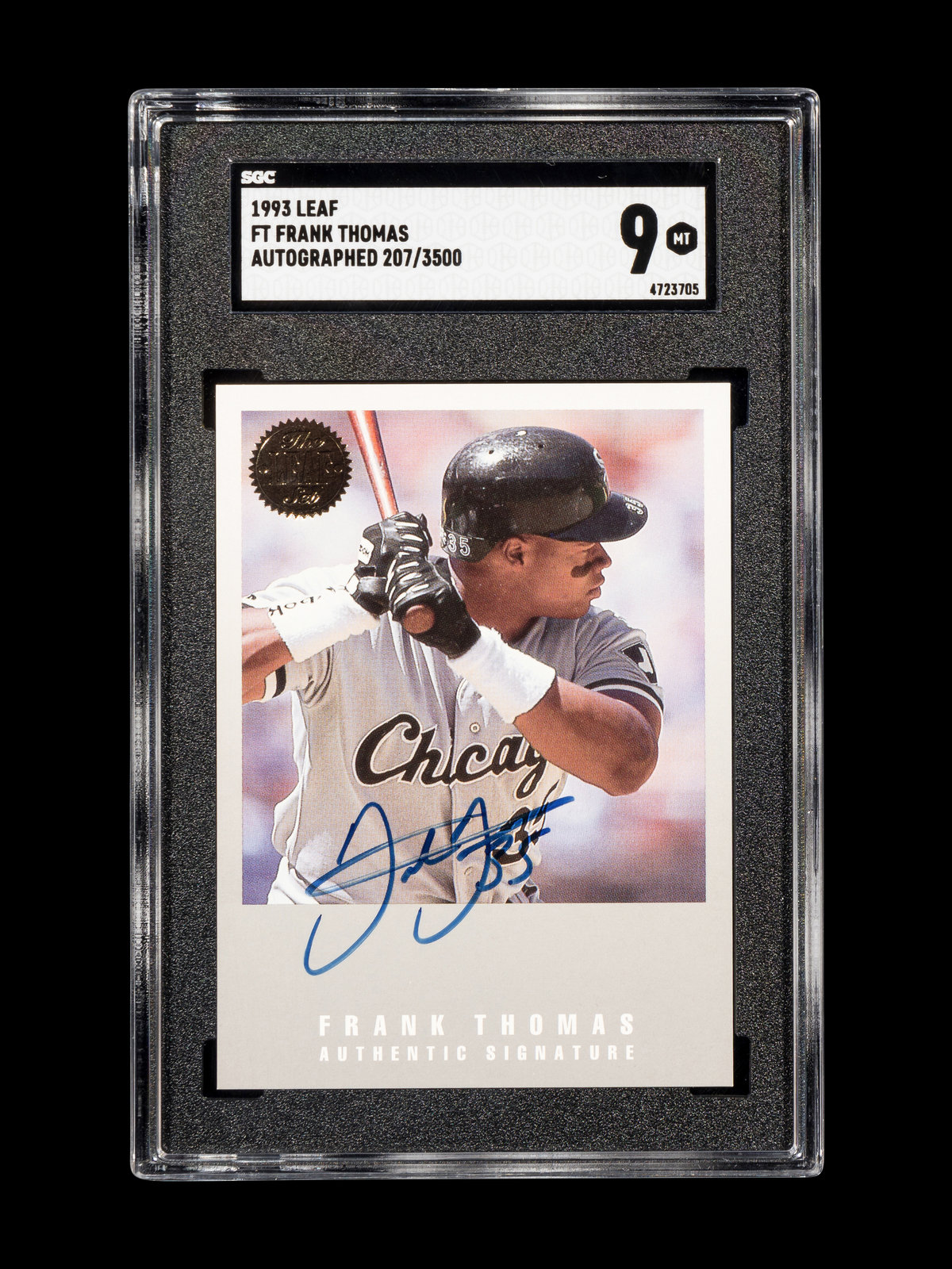 frank thomas baseball card 1993