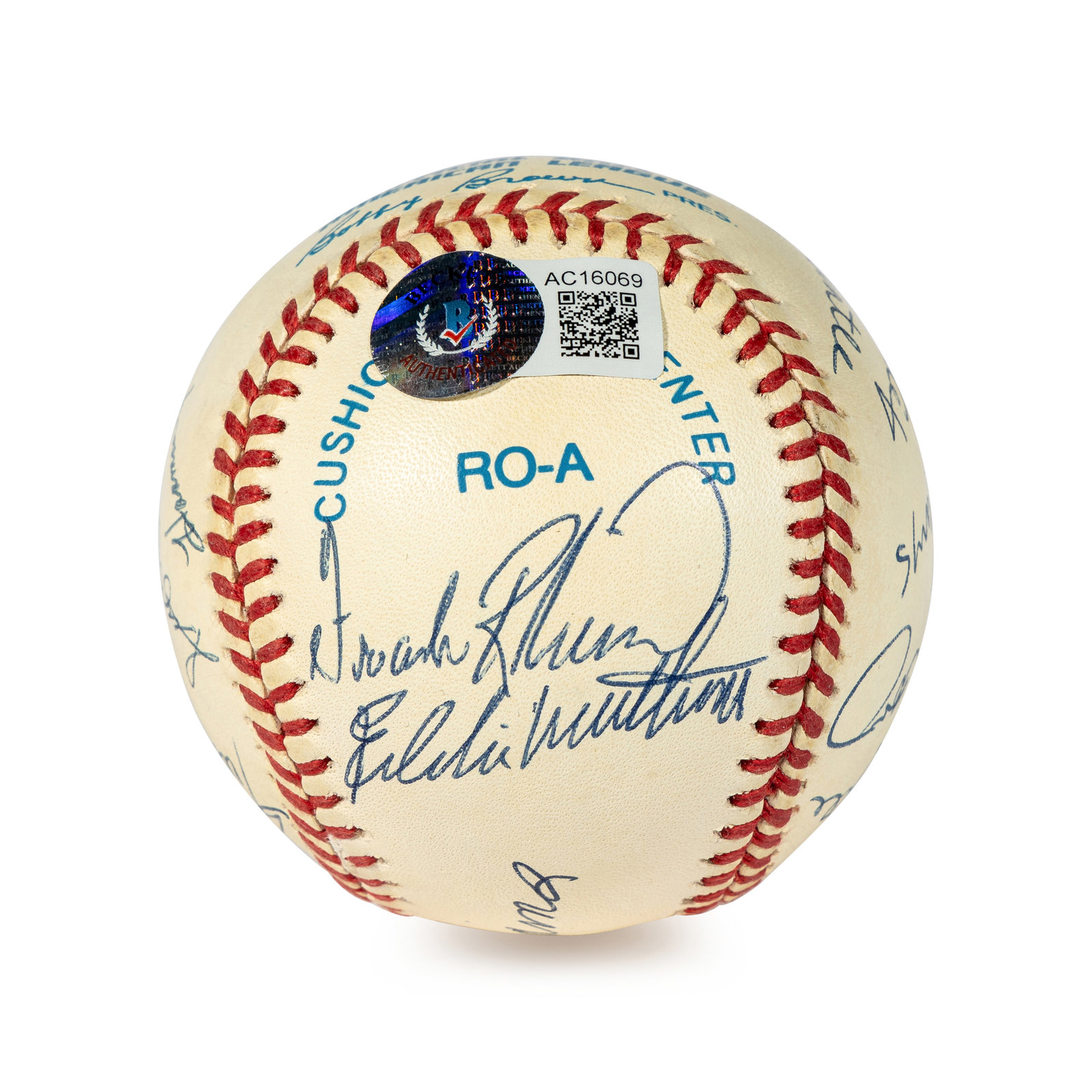 500 HOME RUN CLUB Signed Baseball - Mickey Mantle - Ted Williams