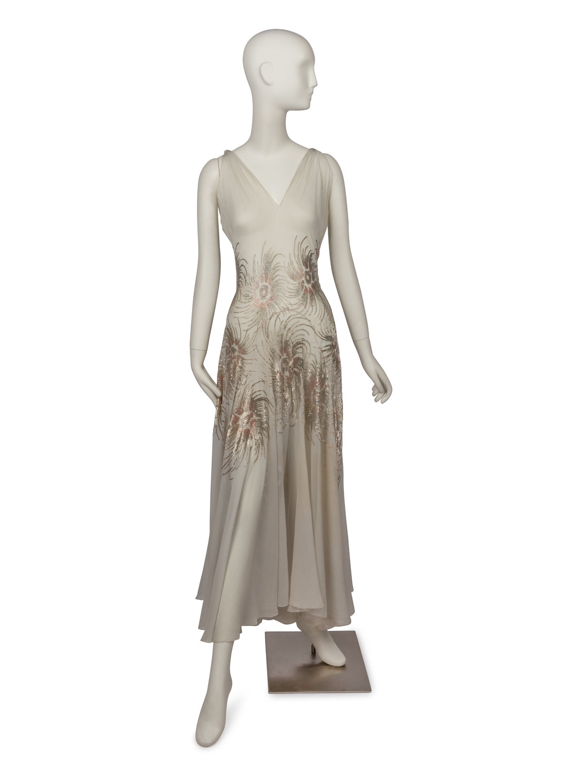 Unlabeled Dress Attributed to Madeleine Vionnet 1930s