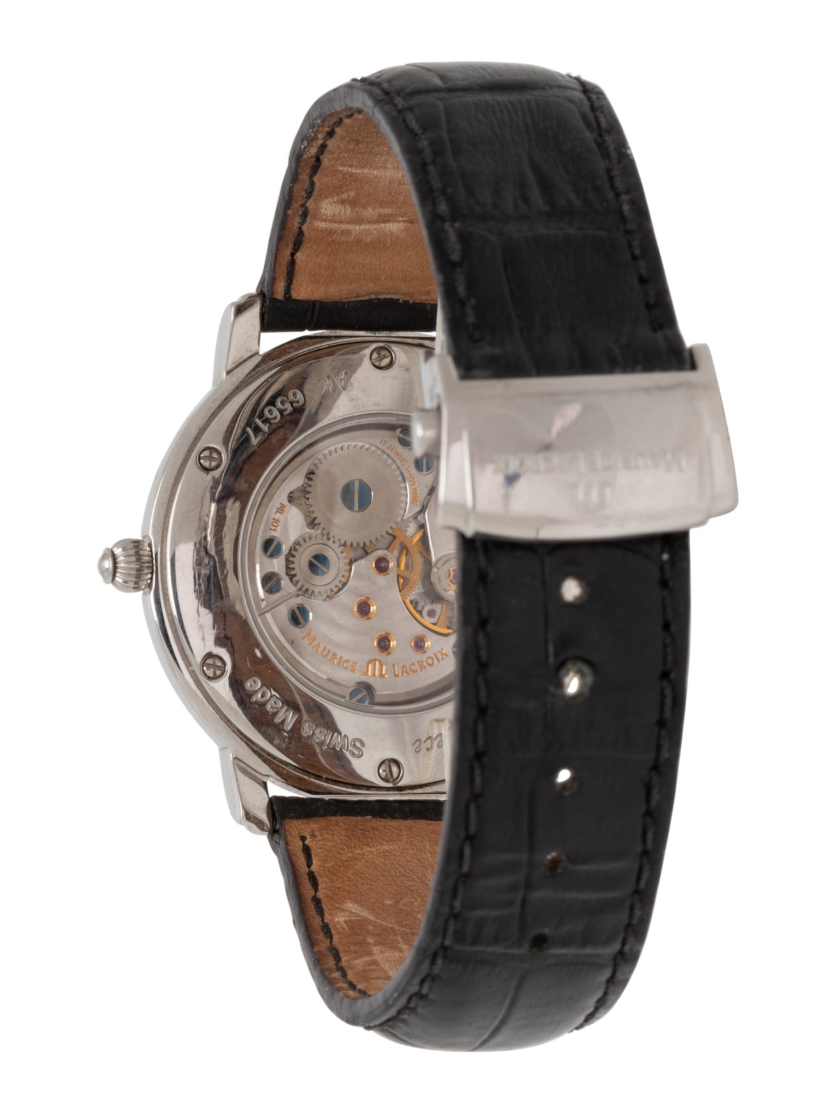 MAURICE LACROIX STAINLESS STEEL WATCH