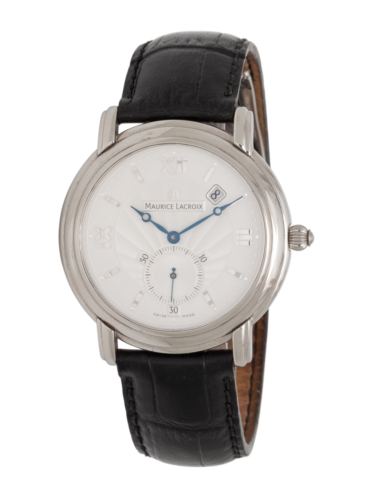 MAURICE LACROIX STAINLESS STEEL WATCH