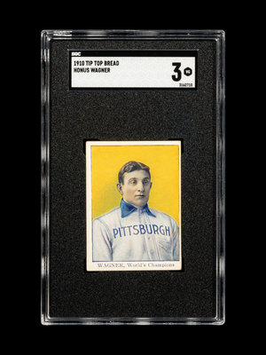 1910 Orange Borders Honus Wagner.  Baseball Cards Singles, Lot #41003