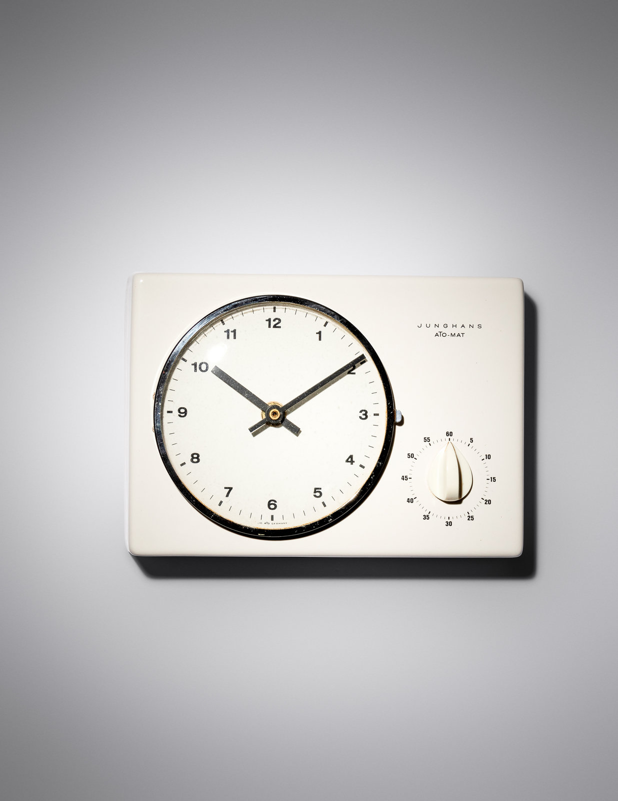 Ato Mat Wall Clock and Timer Junghans Germany