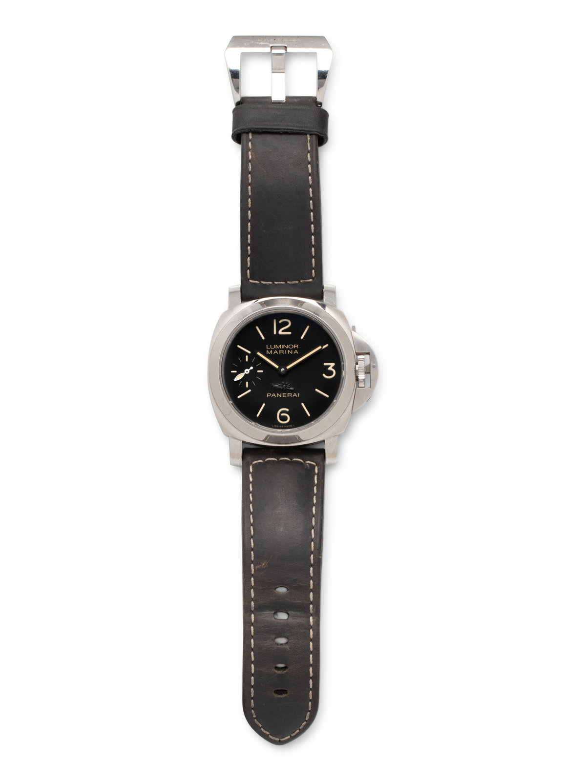 PANERAI STAINLESS STEEL LIMITED EDITION LUMINOR MARINA ASPEN WATCH