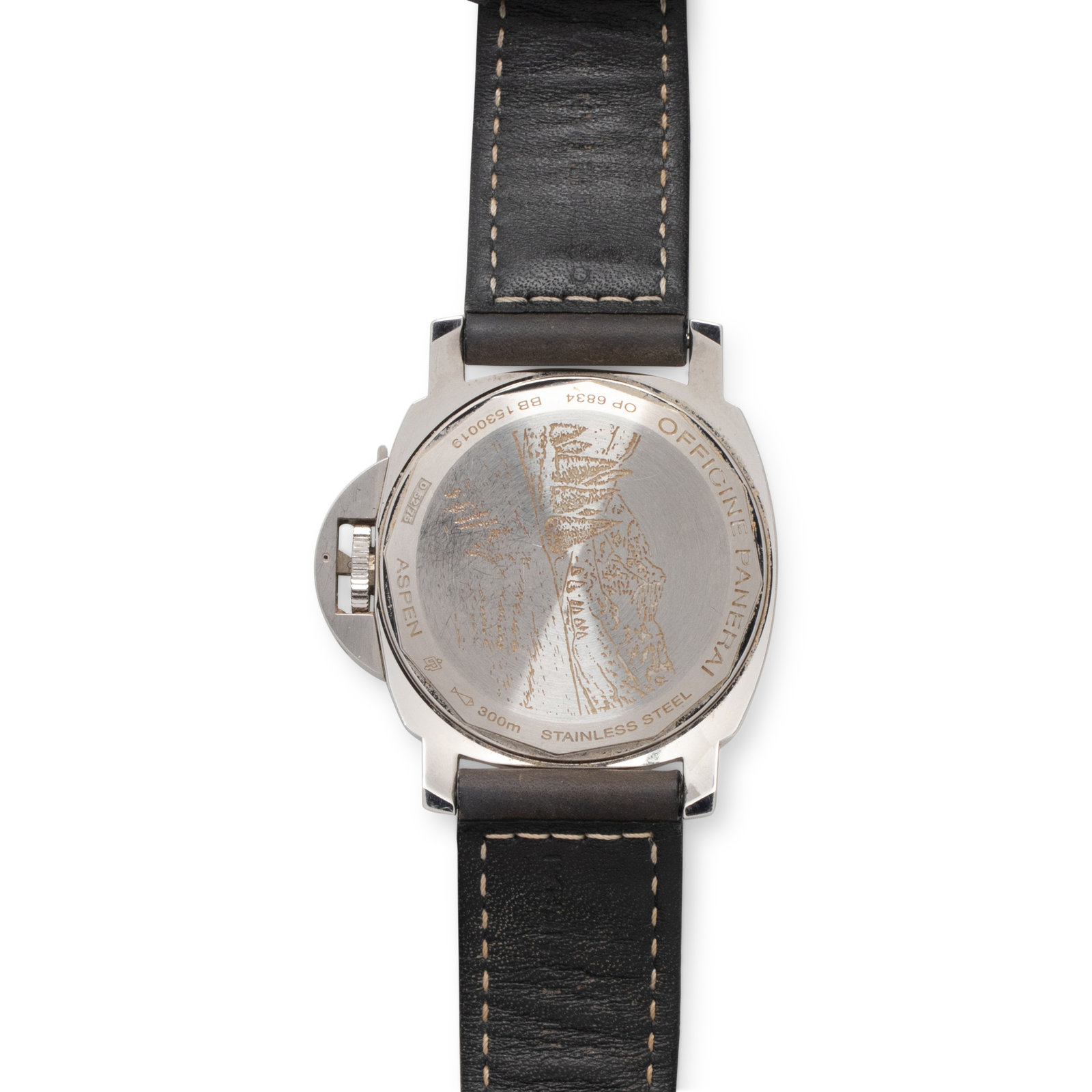 PANERAI STAINLESS STEEL LIMITED EDITION LUMINOR MARINA ASPEN WATCH