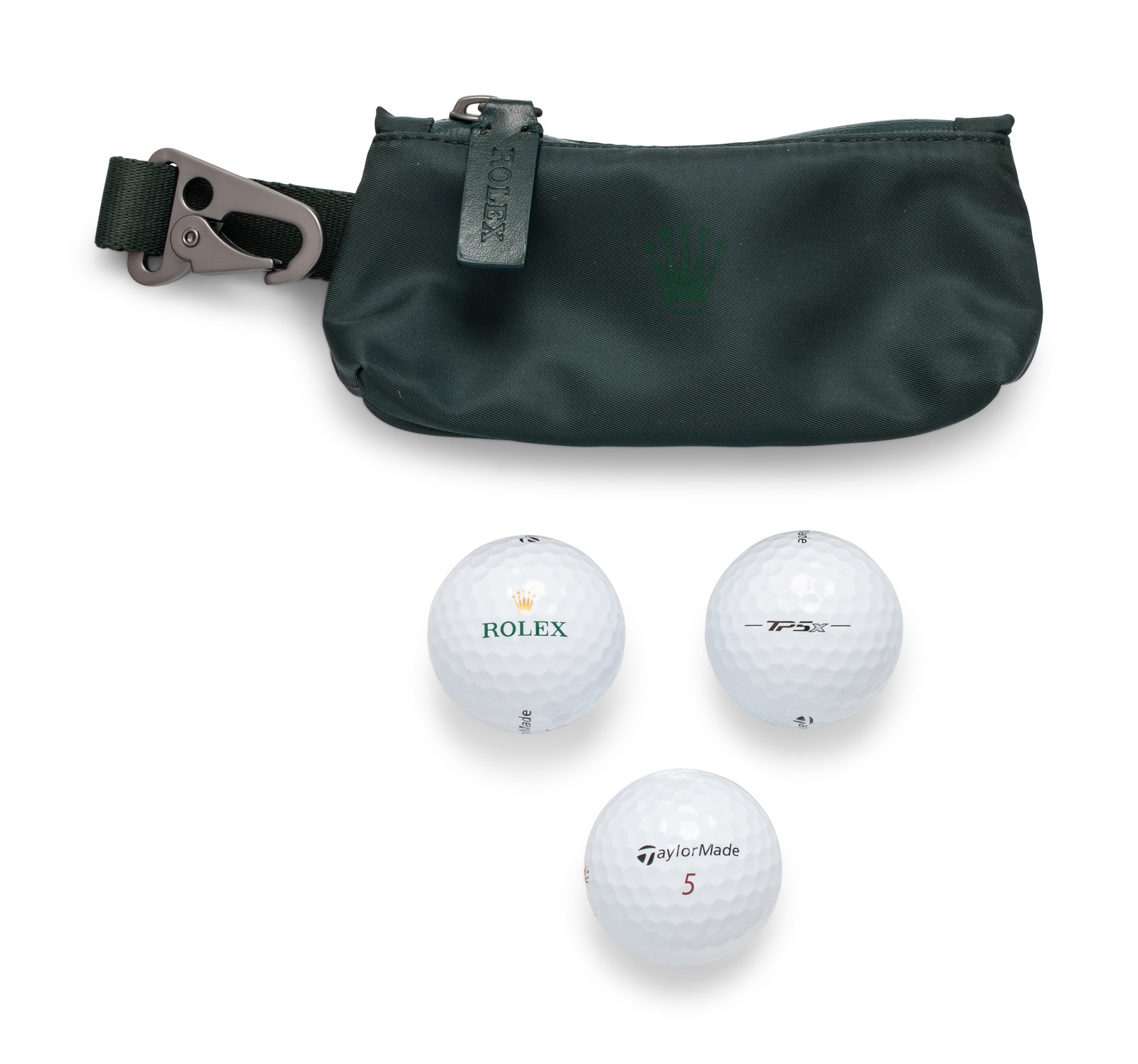 ROLEX GOLF BALLS WITH POUCH