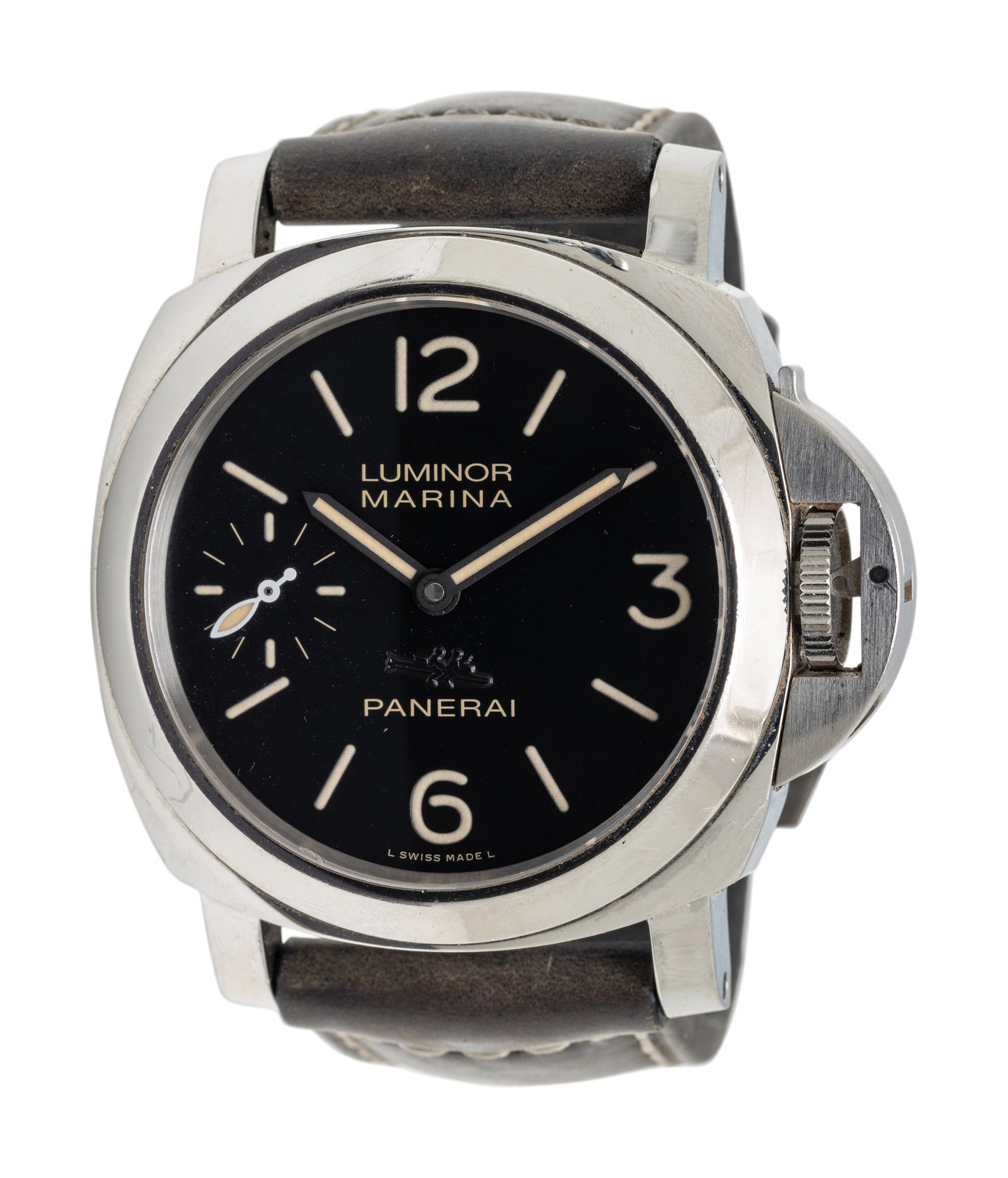 PANERAI STAINLESS STEEL LIMITED EDITION LUMINOR MARINA ASPEN WATCH