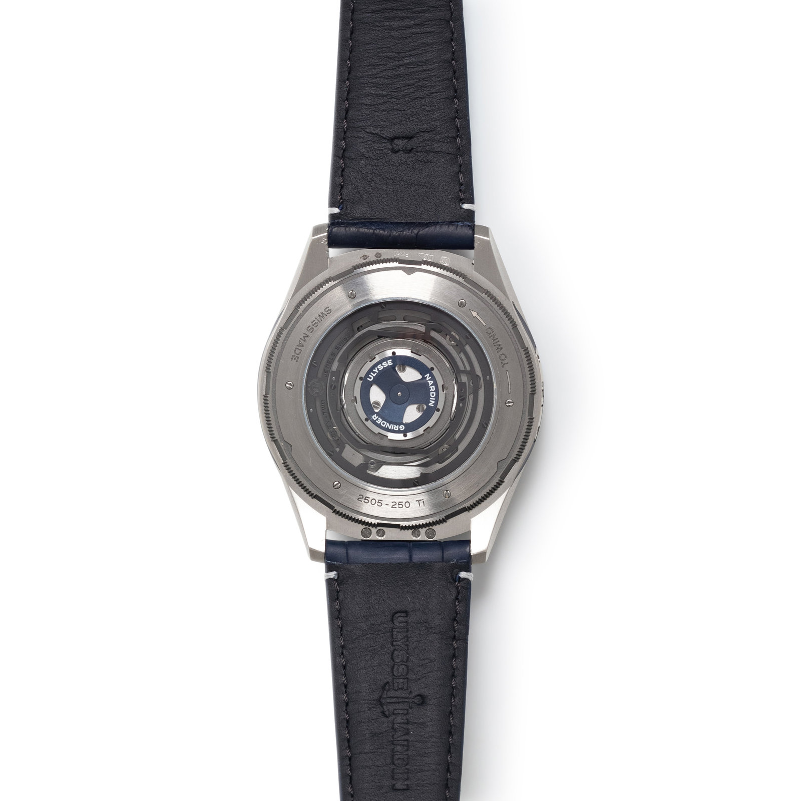 ULYSSE NARDIN PLATINUM FREAK VISION TOURBILLON WATCH