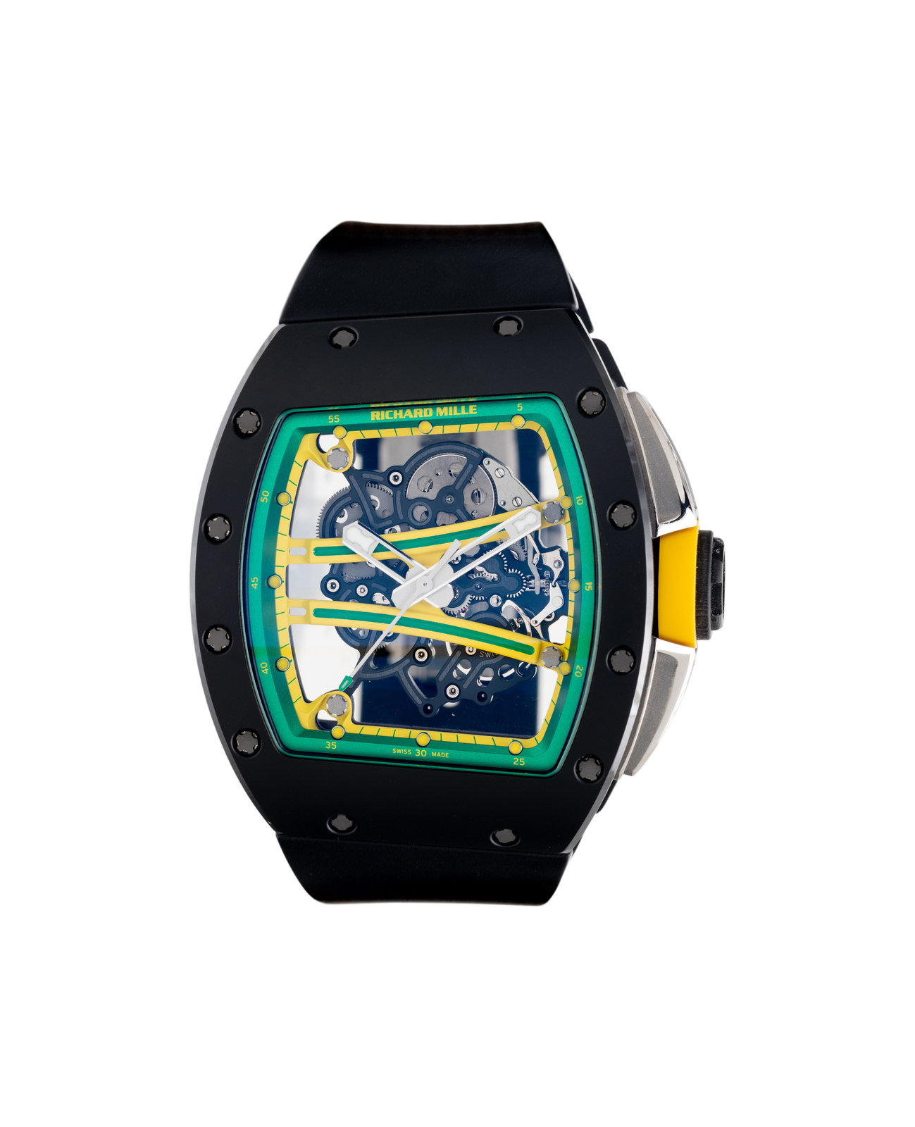 A SPECTACULAR RICHARD MILLE REF. RM61 01 CERAMIC YOHAN BLAKE WATCH