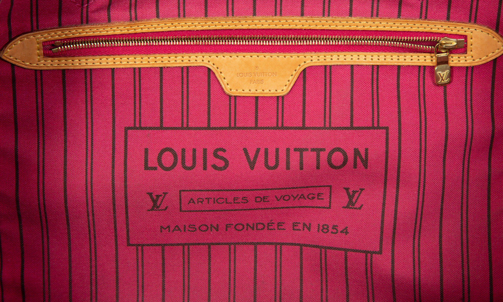 Sold at Auction: Louis Vuitton, LOUIS VUITTON, NEVERFULL MONOGRAM C