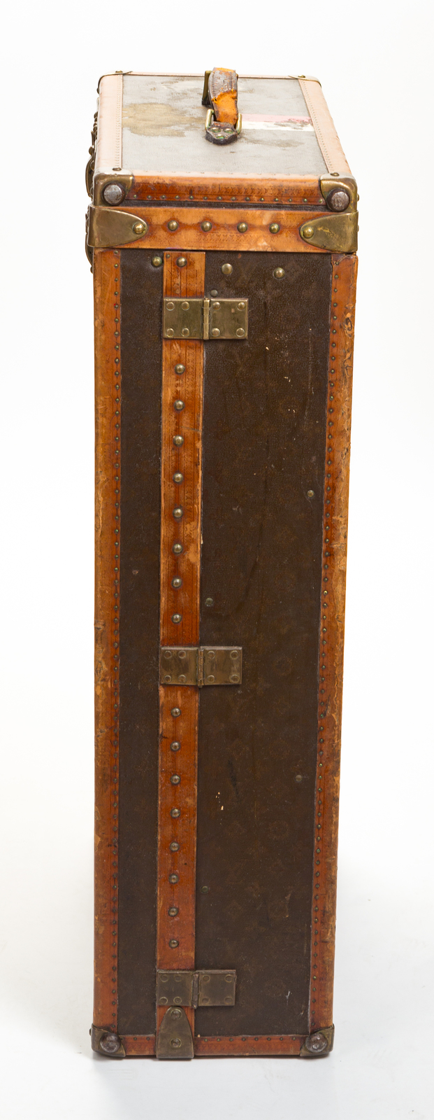Louis Vuitton eye trunk Brown Leather ref.72684 - Joli Closet