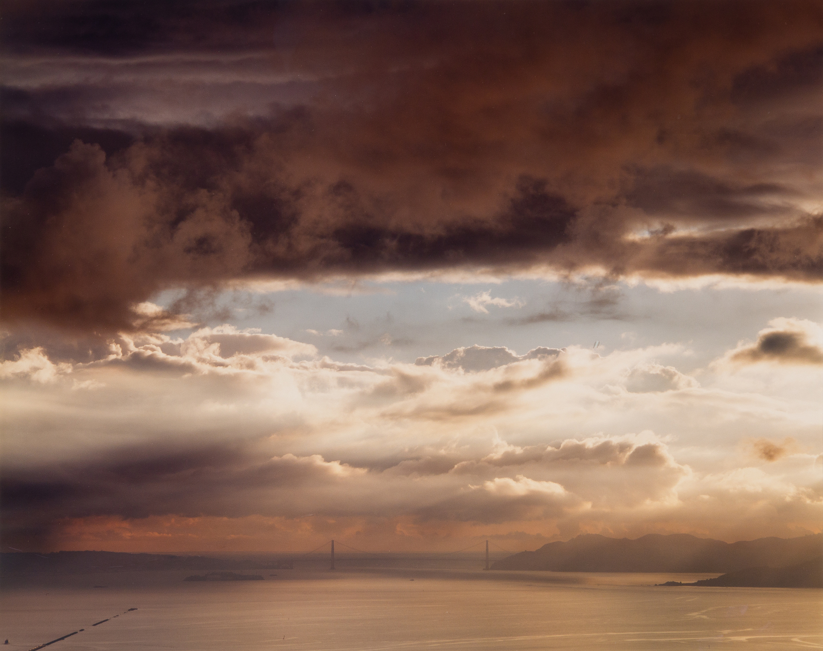 Richard Misrach, (American, b. 1949), Golden Gate Bridge, 3.19.99