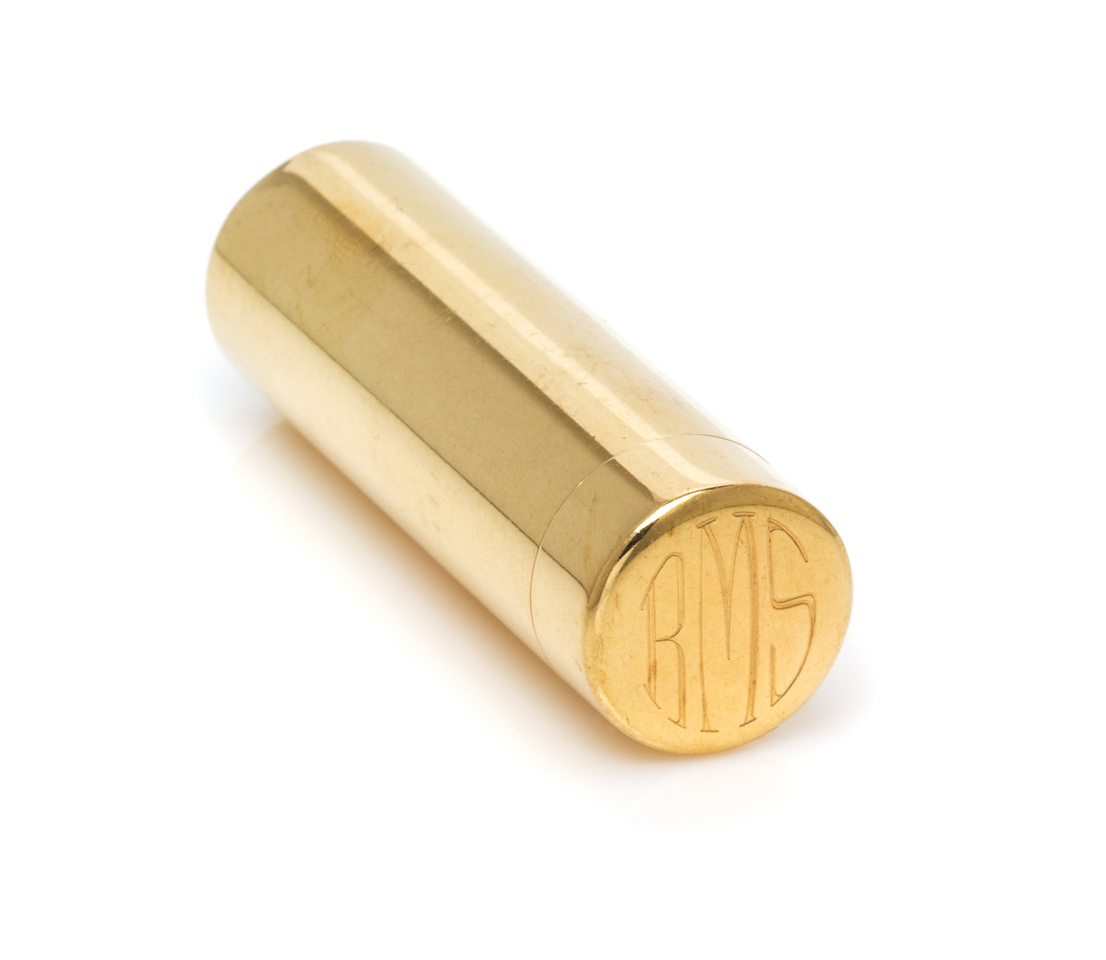 Van Cleef and Arpels gold lipstick case sku 5028 DBGEMS