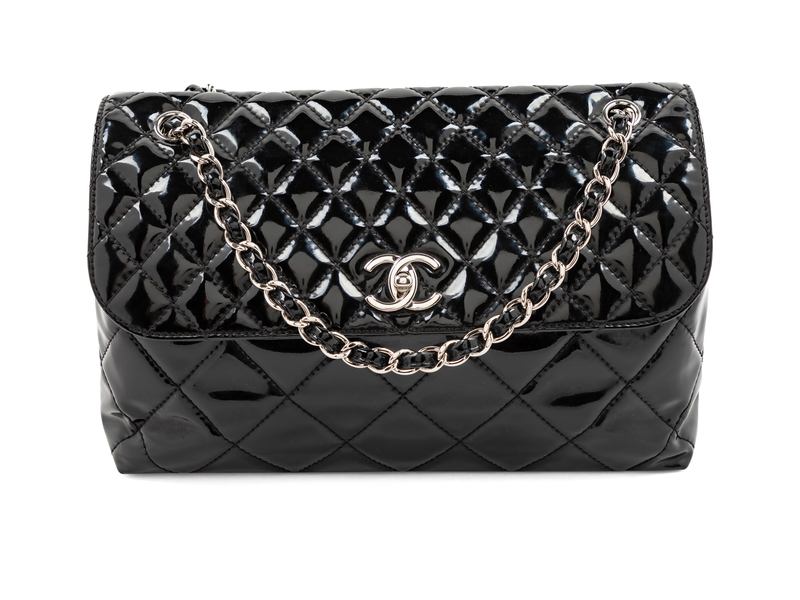 chanel patent leather bag price