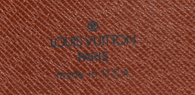 Vintage 80s Louis Vuitton Large Wood Handle LV Monogram 