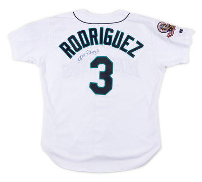 A 1995 Randy Johnson Seattle Mariners Game Used / Issued Jersey