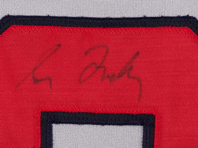 Lot Detail - 2003 Greg Maddux Game Used and Signed Atlanta Braves #31 Home  Jersey (Case LOA & Beckett)