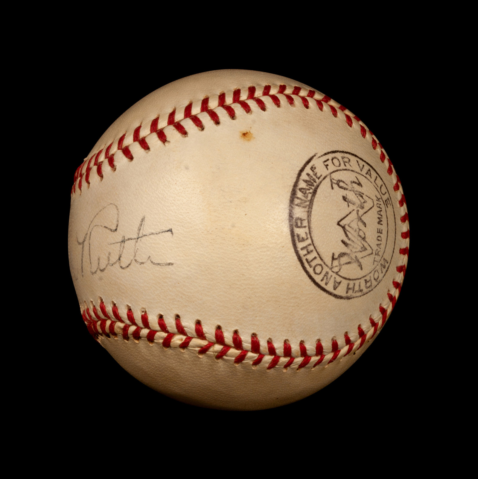 Babe Ruth signed baseball  Beckett Authentication Services