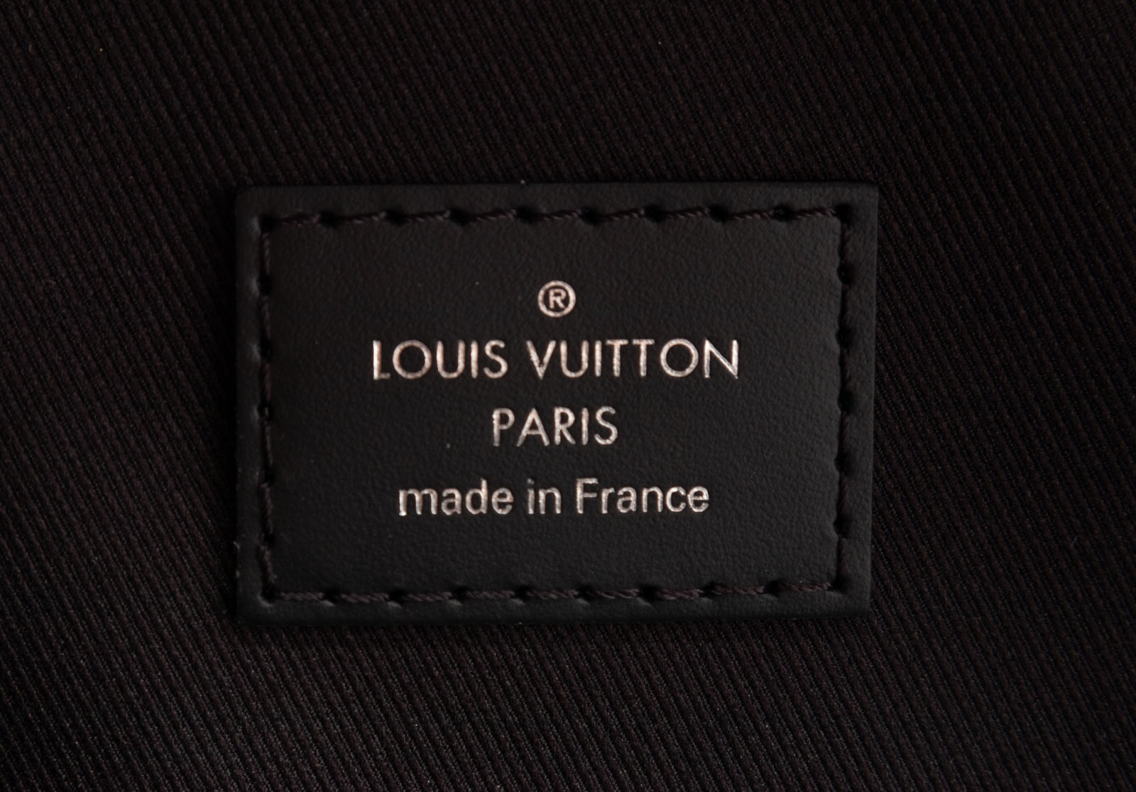 Sold at Auction: Louis Vuitton Josh Backpack Black Leather Damier