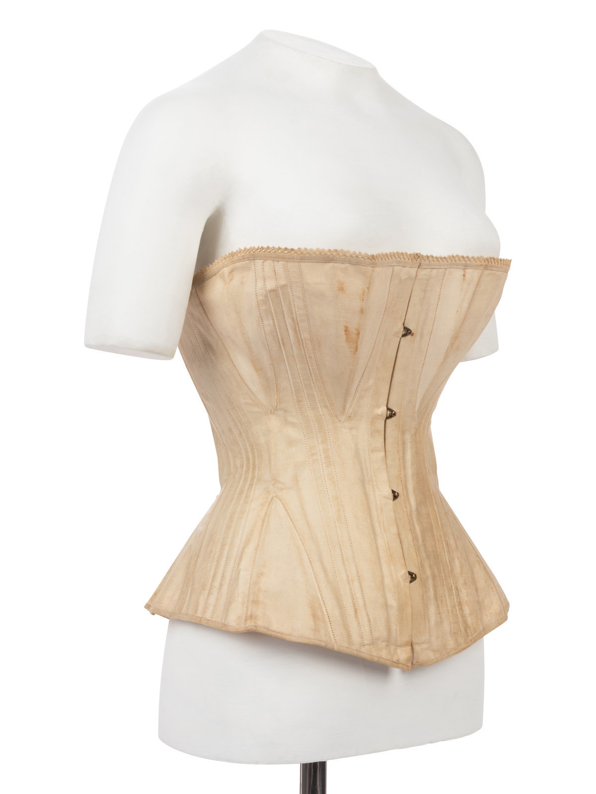 THREE CORSETS W/ ATTACHED GARTERS, USA, 1920s-1940s sold at auction on 20th  September