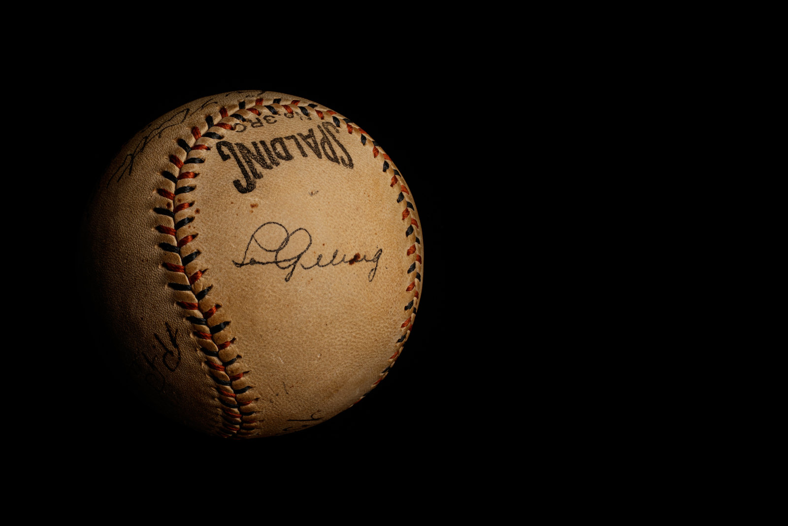 Babe Ruth Autographed Vintage Spalding Baseball