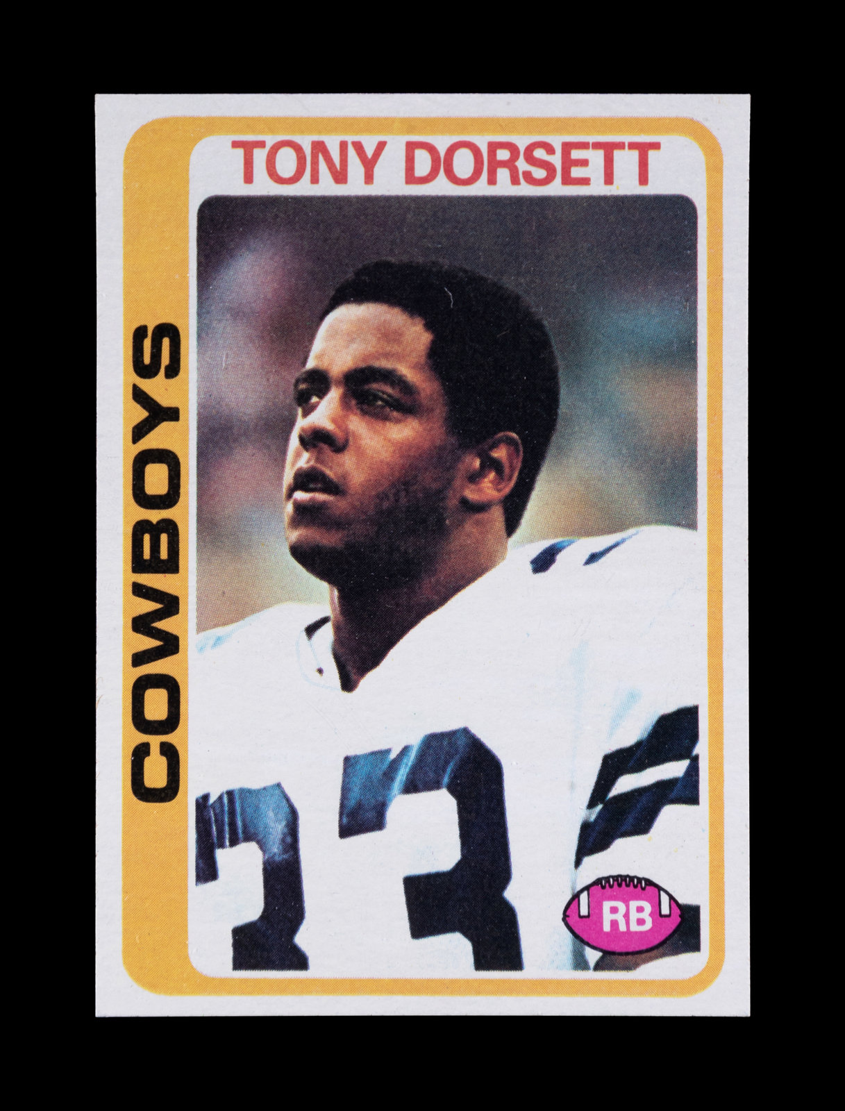 : Tony Dorsett 06 National Treasures Game Used Triple