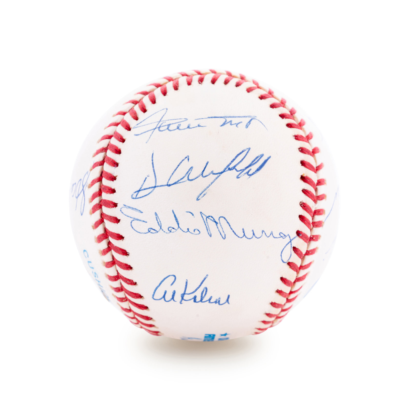 Willie Mays Hank Aaron Stan Musial 3,000 Hit Club Signed Baseball