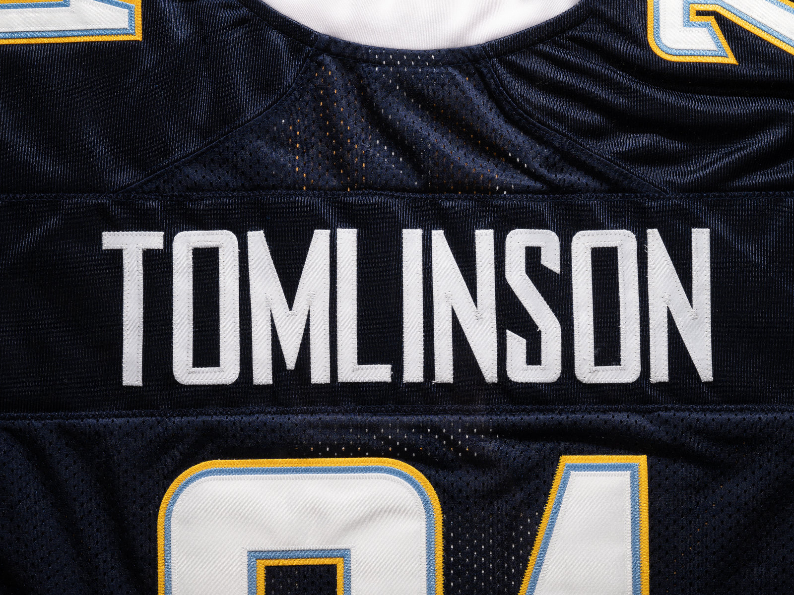 A Ladainian Tomlinson Signed San Diego Chargers Football Jersey,