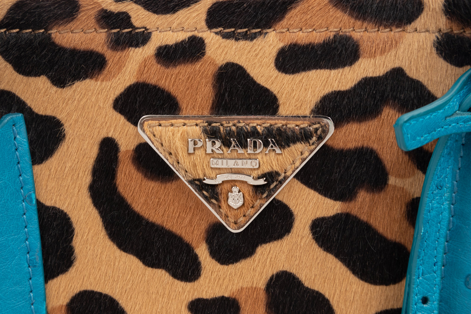 Vintage Calf Hair Leopard Print Purse with Chain Strap – Dovetail