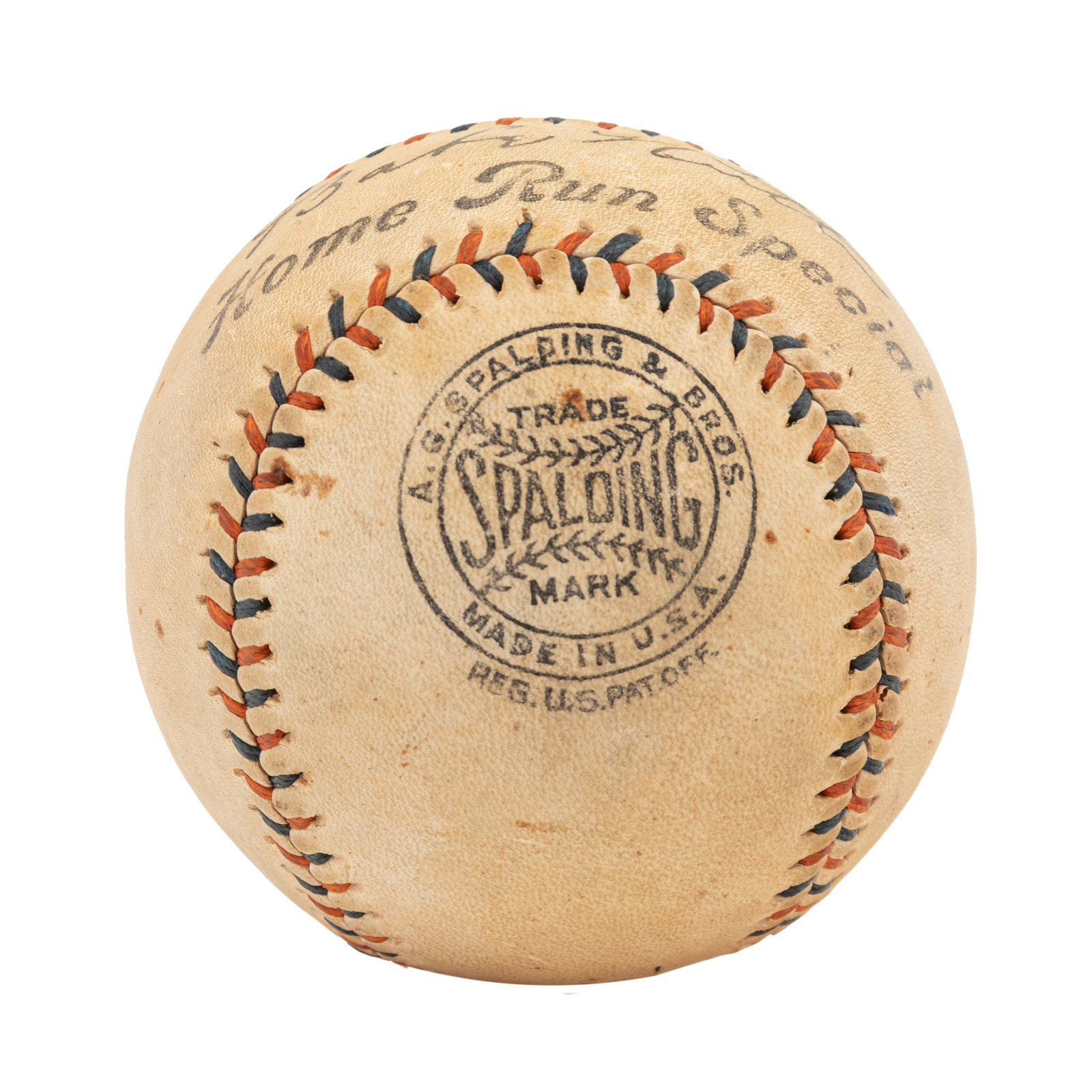 Babe Ruth Autographed Vintage Spalding Baseball