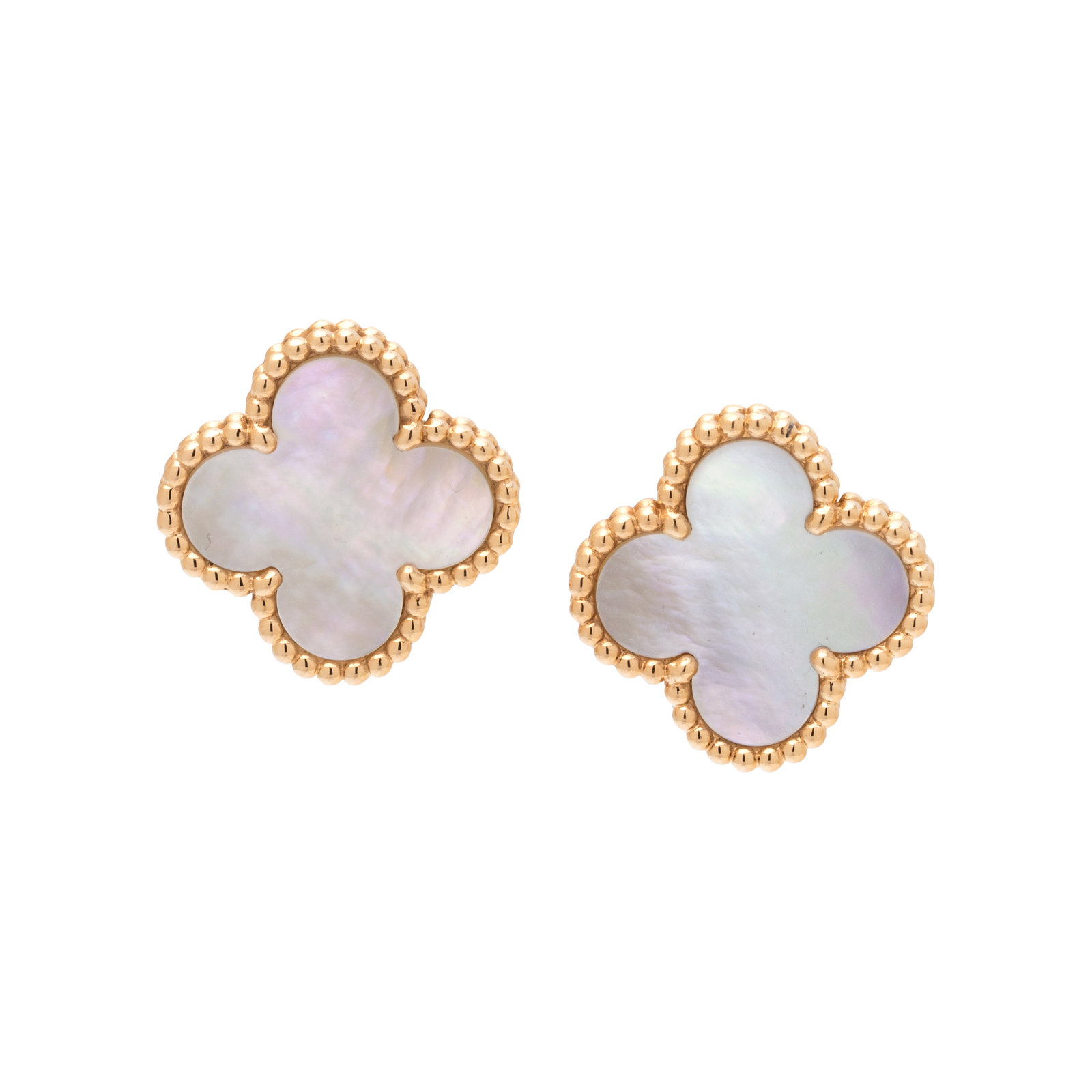 Sold at Auction: Van Cleef & Arpels Magic Alhambra Earrings