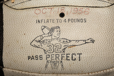 A 1956 Chicago Bears Team Signed Autograph Wilson Football With 40  Signatures, Including Four Hall of Famers (BAS Beckett Authentication  Services Certified)